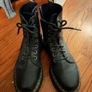 Dr. Martens Black Jadon III Platform Boots